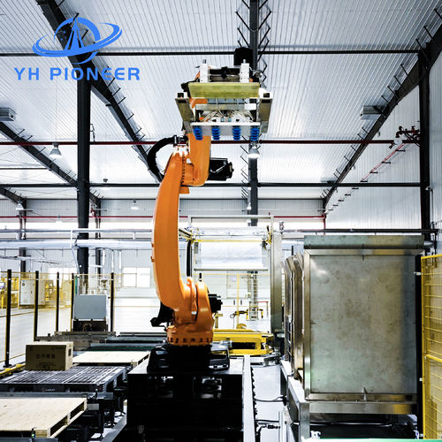 Latest company news about गुआंगज़ौ YH PIONEER INTELLIGENT CO.,LTD की स्वचालित पैलेटिंग प्रणाली के साथ दक्षता बढ़ाएं