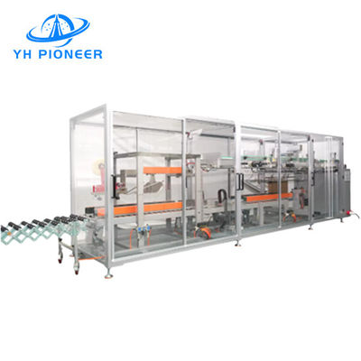 अच्छी कीमत 1.5kW प्लास्टिक बैग कार्टन पैकर मशीन संक्षारण प्रतिरोधी पॉच केस पैकर ऑनलाइन