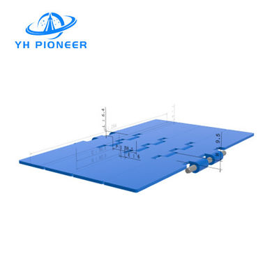 अच्छी कीमत 304 / 316 उच्च भार के लिए डबल हिंग्स के साथ स्टेनलेस स्टील कन्वेयर चेन प्लेट ऑनलाइन