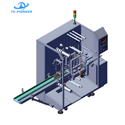 अच्छी कीमत उच्च दक्षता वाली स्वचालित फल पैकिंग समाधान के साथ फल डिब्बे केस पैकर मशीन ऑनलाइन