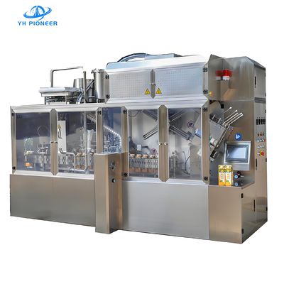 मॉड्यूलर डिज़ाइन के साथ उच्च स्वचालन पेय भरने की प्रणाली स्थिर कोल्ड-फिल उत्पादन के लिए 27KW पावर 3000 कार्टन / घंटा 304 स्टेनलेस स्टील